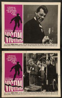 2w992 VICTIM 2 LCs '62 homosexual Dirk Bogarde is blackmailed, directed by Basil Dearden!