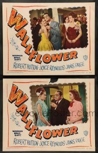 2w993 WALLFLOWER 2 LCs '48 Robert Hutton, Joyce Reynolds & Janis Paige, from the Broadway play!