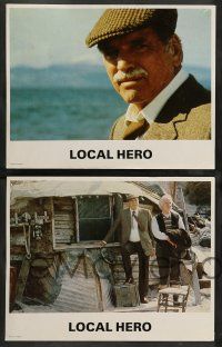 2w563 LOCAL HERO 5 English LCs '83 Bill Forsyth Scotland classic, Burt Lancaster, Peter Riegert!