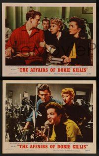 2w707 AFFAIRS OF DOBIE GILLIS 3 LCs '53 Debbie Reynolds, Bobby Van in title role, Bob Fosse!