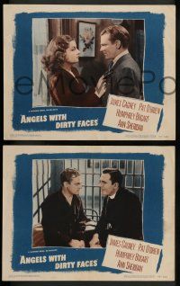 2w711 ANGELS WITH DIRTY FACES 3 LCs R48 sexy Ann Sheridan, James Cagney & Pat O'Brien!
