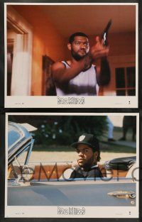 2w089 BOYZ N THE HOOD 8 LCs '91 Cuba Gooding Jr., Ice Cube, Laurence Fishburn