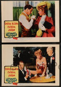 2w436 CAN-CAN 7 LCs '60 Frank Sinatra, sexy Shirley MacLaine & Maurice Chevalier!