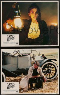2w121 DAYS OF HEAVEN 8 LCs '78 Richard Gere, Brooke Adams, Sam Shepard, directed by Terence Malik!