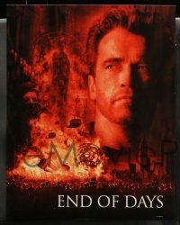 2w018 END OF DAYS 10 LCs '99 cool images of Arnold Schwarzenegger, Robin Tunney, Gabriel Byrne!