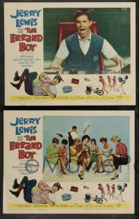 2w149 ERRAND BOY 8 LCs '62 wacky images of screwball Jerry Lewis!