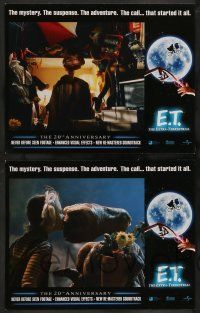 2w144 E.T. THE EXTRA TERRESTRIAL 8 LCs R02 Drew Barrymore, Steven Spielberg, bike over the moon