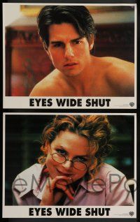 2w612 EYES WIDE SHUT 4 LCs '99 Stanley Kubrick directed, Tom Cruise, sexy Nicole Kidman!