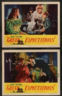 2w441 GREAT EXPECTATIONS 7 LCs '47 John Mills, Charles Dickens, directed by David Lean!