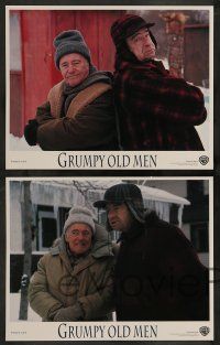 2w193 GRUMPY OLD MEN 8 LCs '93 Ann-Margret comes between Walter Matthau & Jack Lemmon!