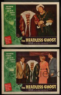 2w201 HEADLESS GHOST 8 LCs '59 head-hunting teenagers lost in the haunted castle!