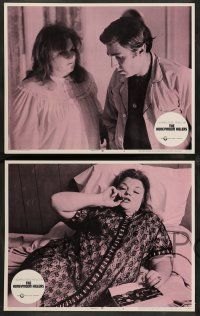 2w622 HONEYMOON KILLERS 4 LCs '69 classic anti-romantic images of Shirley Stoler & Tony Lo Bianco!