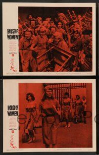 2w443 HOUSE OF WOMEN 7 LCs '62 Walter Doniger, women's prison, Shirley Knight & female convicts!