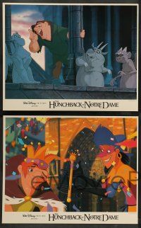 2w626 HUNCHBACK OF NOTRE DAME 4 LCs '96 Walt Disney cartoon from Victor Hugo's novel!
