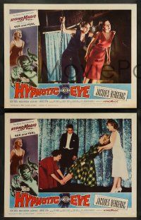 2w758 HYPNOTIC EYE 3 LCs '60 Jacques Bergerac, Merry Anders, sexy Allison Hayes!