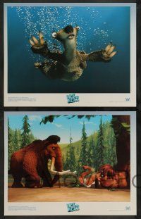 2w022 ICE AGE: THE MELTDOWN 10 LCs '06 cgi sequel, wacky images of mammoth, squirrel, and sloth!