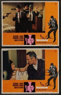 2w447 MADIGAN 7 LCs '68 Richard Widmark, Inger Stevens, Henry Fonda, Don Siegel directed!