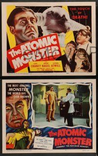 2w248 MAN MADE MONSTER 8 LCs R53 Lon Chaney Jr., Anne Nagel, The Atomic Monster!