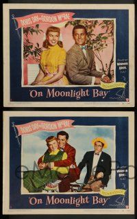 2w291 ON MOONLIGHT BAY 8 LCs '51 Roy Del Ruth directed, Doris Day & Gordon MacRae!