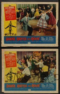 2w572 SHAKE, RATTLE & ROCK 5 LCs '56 Fats Domino & band, Rock 'n' Roll vs the Squares!