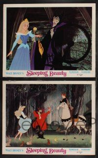 2w680 SLEEPING BEAUTY 4 LCs R70 Walt Disney cartoon fairy tale fantasy classic!