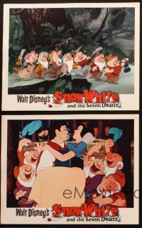 2w575 SNOW WHITE & THE SEVEN DWARFS 5 LCs R67 Walt Disney animated cartoon classic, great images!