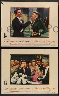 2w541 STAR IS BORN 6 LCs '54 James Mason, Judy Garland, George Cukor classic!