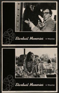2w577 STARDUST MEMORIES 5 LCs '80 directed by Woody Allen, Charlotte Rampling, Jessica Harper!