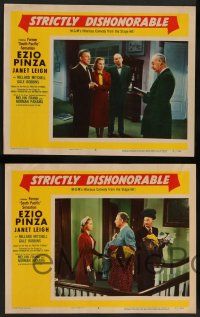 2w688 STRICTLY DISHONORABLE 4 LCs '51 what are Ezio Pinza's intentions toward Janet Leigh?