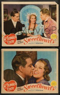 2w470 SWEETHEARTS 7 LCs '38 images of Nelson Eddy & Jeanette MacDonald!