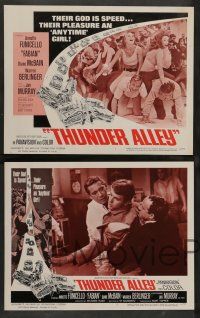 2w392 THUNDER ALLEY 8 LCs '67 Annette Funicello, Fabian, car racing, lots of fighting!