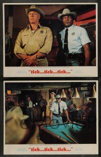 2w393 TICK TICK TICK 8 LCs '70 black sheriff Jim Brown in a Southern town, George Kennedy!