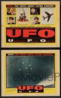 2w404 UFO 8 LCs '56 the truth about unidentified flying objects & flying saucers!