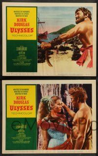 2w474 ULYSSES 7 LCs R60 cool images of Kirk Douglas & sexy Silvana Mangano!