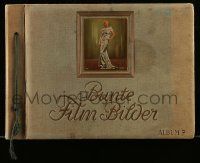 2x010 BUNTE FILM BILDER German 9x13 cigarette card album '35 with 275 color images of top stars!