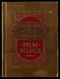 2x011 CAID FILMBILDER German 9x12 cigarette card album '33 contains 360 cards on 36 pages!