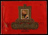 2x026 SALEM GOLD FILMBILDER ALBUM No 2 German 9x12 cigarette card album '30s 260 color cards!