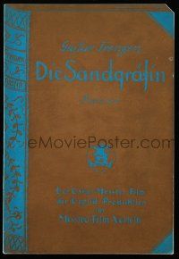 2x092 COUNTESS OF SAND German program '28 Hans Steinhoff's Die Sandgrafin, Christa Tordy, von Nagy