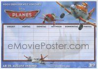 2x935 PLANES Swiss herald '13 Disney/Pixar CGI airplane racing cartoon, cool calendar layout!