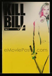 2x688 KILL BILL: VOL. 1 Japanese program book '03 Quentin Tarantino, Uma Thurman, different images!