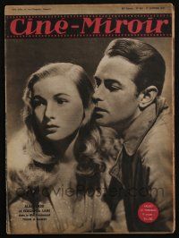 2x649 CINE-MIROIR French magazine January 17, 1947 Veronica Lake & Alan Ladd in This Gun For Hire!