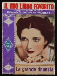 2x909 IL MIO LIBRO FAVORITO 5x7 Italian magazine March 26, 1939 Kay Francis, The Great Lie!