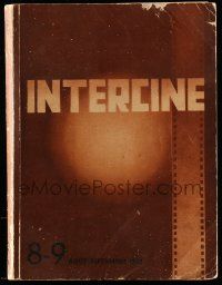 2x899 INTERCINE Italian exhibitor magazine August-September 1935, 210 pages about world cinema!
