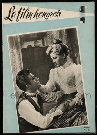 2x662 LE FILM HONGROIS French magazine 1958 images of Hungarian stars in Hungarian movies!
