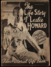 2x871 LESLIE HOWARD English magazine supplement October 5, 1935 special Film Pictorial gift book!