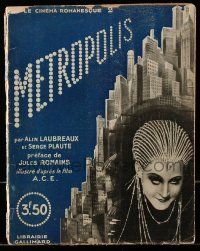 2x664 METROPOLIS French magazine '27 Fritz Lang classic, many images & info from the movie!