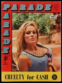 2x854 PARADE English magazine October 31, 1964 sexy Ursula Andress in She + much more!