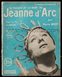 2x675 PASSION OF JOAN OF ARC French magazine '28 Carl Theodor Dreyer classic, images & movie info!