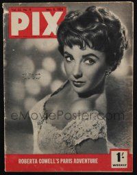 2x780 PIX Australian exhibitor magazine May 8, 1954 will Elizabeth Taylor retire, Oscars + more!