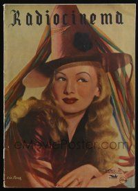 2x897 RADIOCINEMA Spanish magazine '44 sexy Veronica Lake in I Married a Witch, Lassie + more!
